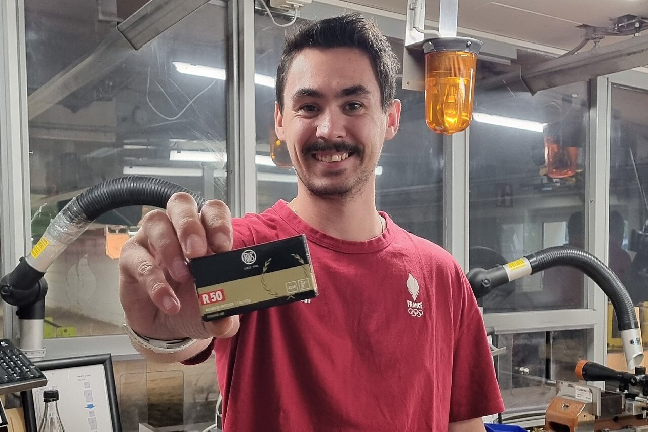 RWS Schütze Lucas Kryzs mit RWS R50