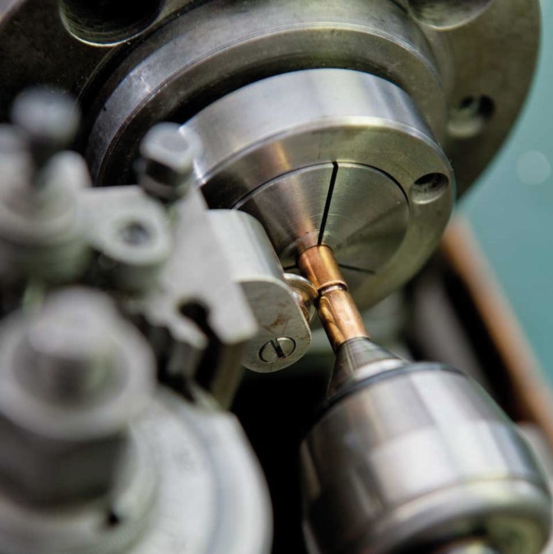 A image from the manufacturing process of our ammunition
