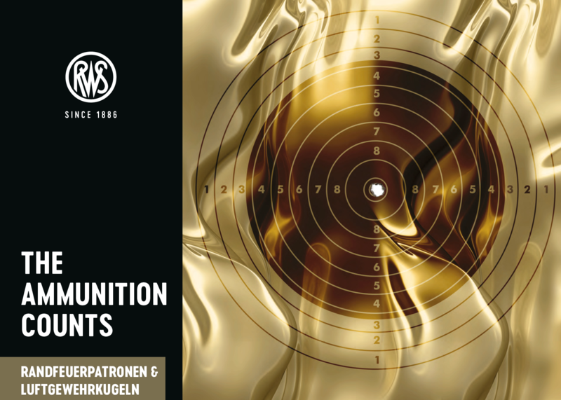 Cover of the RWS sport ammo brochure