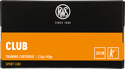 Package of the RWS .22 Club 2,6g