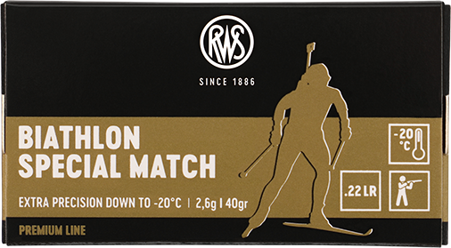 Package of the RWS .22 Special Match 2,6g